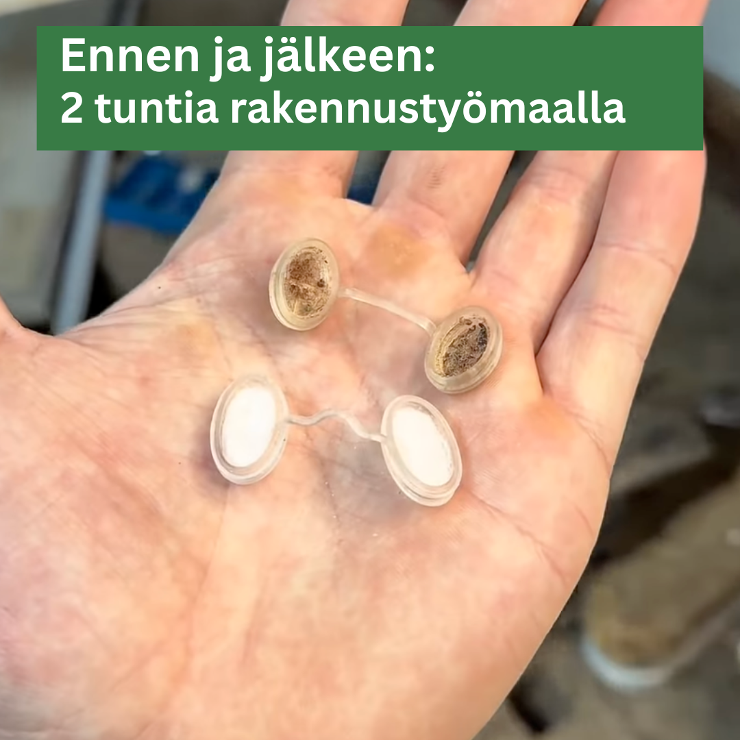 Pölyltä suojaava nenäsuodatin